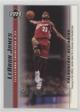 2003-04 Upper Deck Lebron James Phenomenal Beginning - Box Set [Base] #5 - LeBron James