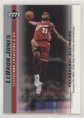 2003-04 Upper Deck Lebron James Phenomenal Beginning - Box Set [Base] #5 - LeBron James
