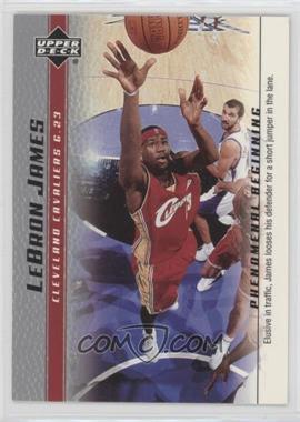 2003-04 Upper Deck Lebron James Phenomenal Beginning - Box Set [Base] #6 - LeBron James