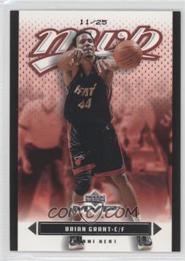 2003-04 Upper Deck MVP - [Base] - Black #87 - Brian Grant /25