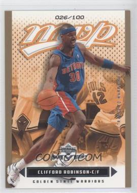 2003-04 Upper Deck MVP - [Base] - Gold #40 - Clifford Robinson /100