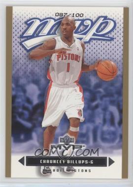 2003-04 Upper Deck MVP - [Base] - Gold #41 - Chauncey Billups /100