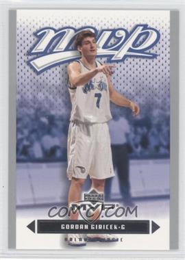 2003-04 Upper Deck MVP - [Base] - Silver #130 - Gordan Giricek