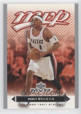 2003-04 Upper Deck MVP - [Base] - Silver #152 - Bonzi Wells