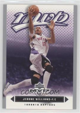 2003-04 Upper Deck MVP - [Base] - Silver #181 - Jerome Williams