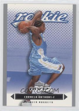 2003-04 Upper Deck MVP - [Base] - Silver #203 - Carmelo Anthony