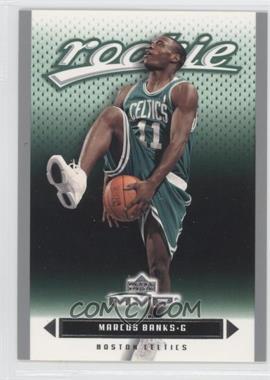 2003-04 Upper Deck MVP - [Base] - Silver #213 - Marcus Banks