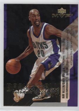 2003-04 Upper Deck MVP - Basketball Diary #BD10 - Ray Allen, Gary Payton