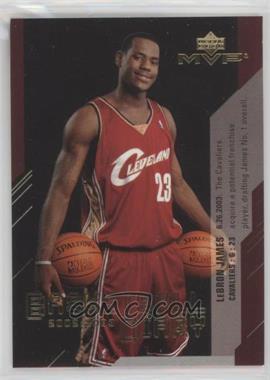 2003-04 Upper Deck MVP - Basketball Diary #BD13 - LeBron James
