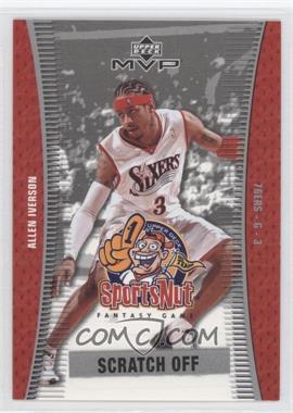 2003-04 Upper Deck MVP - SportsNut #SN59 - Allen Iverson