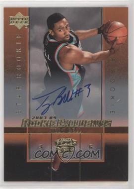 2003-04 Upper Deck Rookie Exclusives - [Base] - Autographs #A12 - Troy Bell