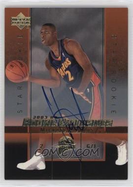 2003-04 Upper Deck Rookie Exclusives - [Base] - Autographs #A8 - Mickael Pietrus