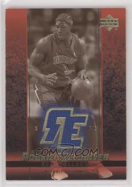 2003-04 Upper Deck Rookie Exclusives - [Base] - Black & White Jersey #J44 - Ben Wallace [EX to NM]