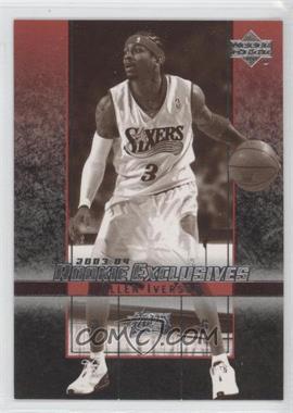 2003-04 Upper Deck Rookie Exclusives - [Base] - Black & White #31 - Allen Iverson