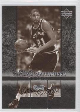 2003-04 Upper Deck Rookie Exclusives - [Base] - Black & White #37 - Tim Duncan