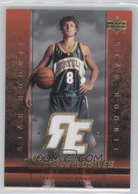 2003-04 Upper Deck Rookie Exclusives - [Base] - Jersey #J10 - Luke Ridnour