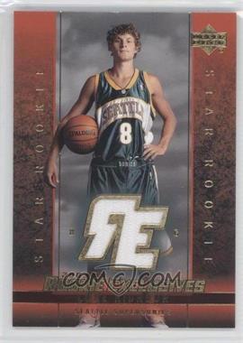 2003-04 Upper Deck Rookie Exclusives - [Base] - Jersey #J10 - Luke Ridnour