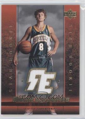 2003-04 Upper Deck Rookie Exclusives - [Base] - Jersey #J10 - Luke Ridnour