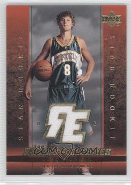 2003-04 Upper Deck Rookie Exclusives - [Base] - Jersey #J10 - Luke Ridnour