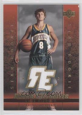 2003-04 Upper Deck Rookie Exclusives - [Base] - Jersey #J10 - Luke Ridnour