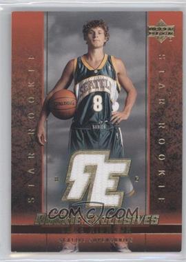 2003-04 Upper Deck Rookie Exclusives - [Base] - Jersey #J10 - Luke Ridnour