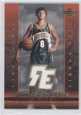 2003-04 Upper Deck Rookie Exclusives - [Base] - Jersey #J10 - Luke Ridnour