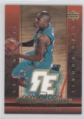 2003-04 Upper Deck Rookie Exclusives - [Base] - Jersey #J14 - David West