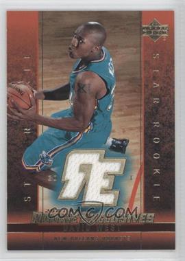 2003-04 Upper Deck Rookie Exclusives - [Base] - Jersey #J14 - David West