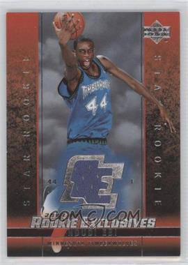 2003-04 Upper Deck Rookie Exclusives - [Base] - Jersey #J21 - Ndudi Ebi