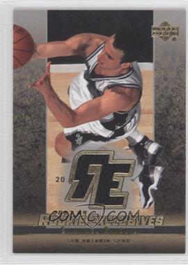 2003-04 Upper Deck Rookie Exclusives - [Base] - Jersey #J38 - Manu Ginobili