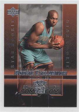 2003-04 Upper Deck Rookie Exclusives - [Base] #14 - David West