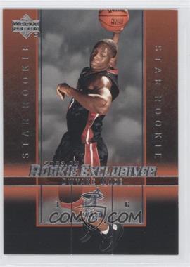 2003-04 Upper Deck Rookie Exclusives - [Base] #5 - Dwyane Wade