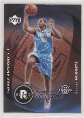 2003-04 Upper Deck Standing "O" - [Base] - Die-Cut/Embossed #87 - Carmelo Anthony