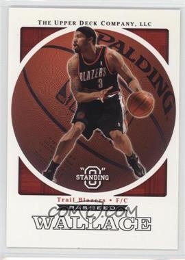 2003-04 Upper Deck Standing "O" - [Base] #65 - Rasheed Wallace