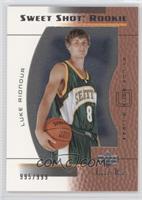 Sweet Shot Rookie - Luke Ridnour #/999