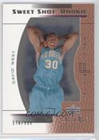 Sweet Shot Rookie - David West #/999