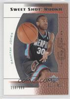 Sweet Shot Rookie - Dahntay Jones #/999