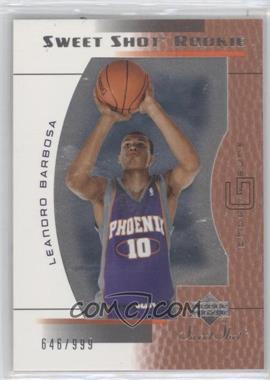 2003-04 Upper Deck Sweet Shot - [Base] #118 - Sweet Shot Rookie - Leandro Barbosa /999