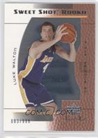 Sweet Shot Rookie - Luke Walton #/999