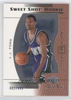 Sweet Shot Rookie - T.J. Ford #/999