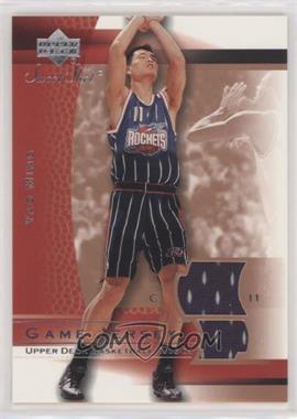 2003-04 Upper Deck Sweet Shot - Game Jersey #YM-J - Yao Ming