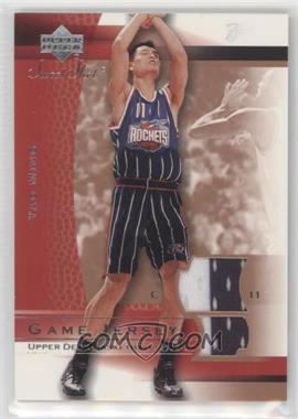 2003-04 Upper Deck Sweet Shot - Game Jersey #YM-J - Yao Ming