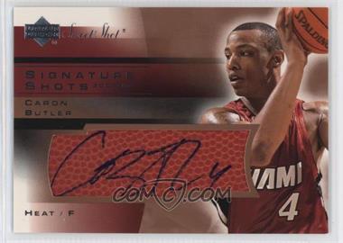 2003-04 Upper Deck Sweet Shot - Signature Shots #CB - Caron Butler