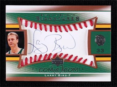 2003-04 Upper Deck Sweet Shot - Sweet Shot Signatures - [Autographed] #LB-A - Larry Bird