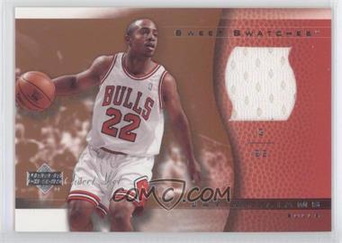 2003-04 Upper Deck Sweet Shot - Sweet Swatches #JW-SS - Jay Williams