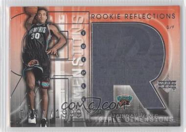 2003-04 Upper Deck Triple Dimensions - [Base] #113 - Dahntay Jones /1899