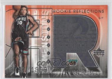 2003-04 Upper Deck Triple Dimensions - [Base] #113 - Dahntay Jones /1899