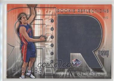 2003-04 Upper Deck Triple Dimensions - [Base] #131 - Darko Milicic /899