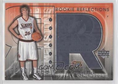 2003-04 Upper Deck Triple Dimensions - [Base] #97 - Kyle Korver /1899