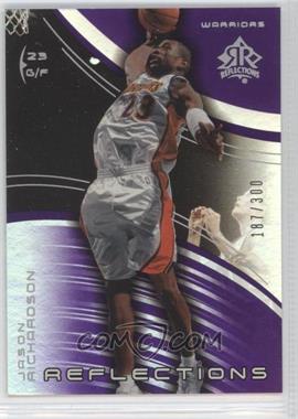 2003-04 Upper Deck Triple Dimensions - Reflections - Amethyst #23 - Jason Richardson /300